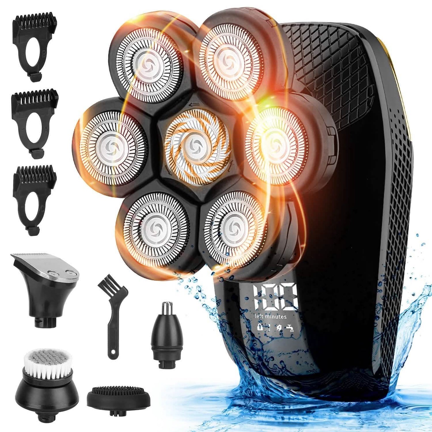 5-in-1 Rechargeable Cordless Trimmer Shaver Kit