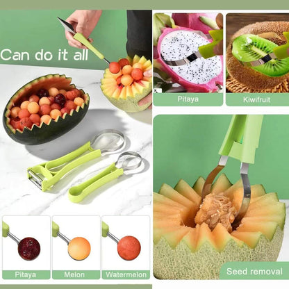 5-in-1 Stainless Steel Fruit Carving Tools