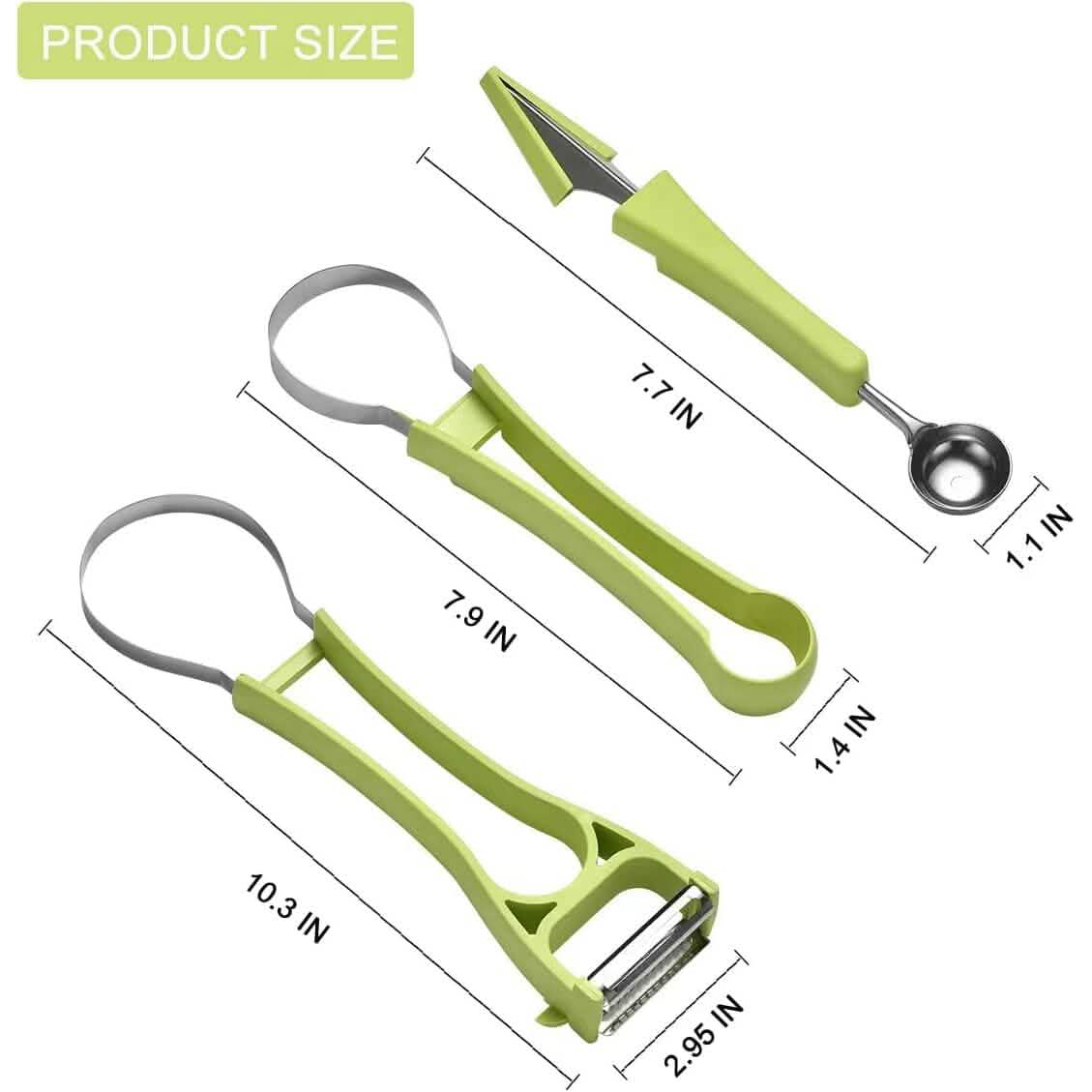 5-in-1 Stainless Steel Fruit Carving Tools