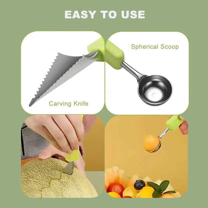 5-in-1 Stainless Steel Fruit Carving Tools