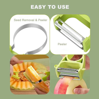 5-in-1 Stainless Steel Fruit Carving Tools