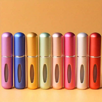 5-Pack: 0.17 Oz Matte Mini Perfume Atomizers
