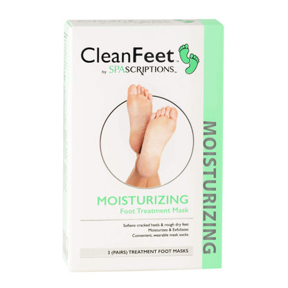 5-Pack: 3 Pairs Moisturizing Foot Treatment Masks