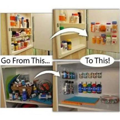5-Pack: Cabinet Spice Wall Rack Storage