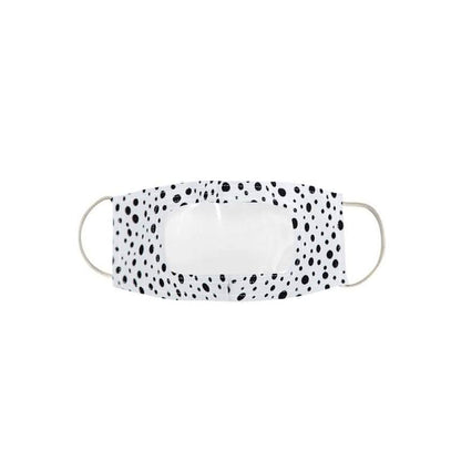 5-Pack: Custom Fashion Smile Communicator Face Mask