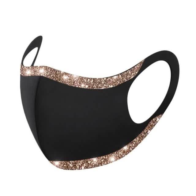 5-Pack: Fashion Bling Sequined Masks
