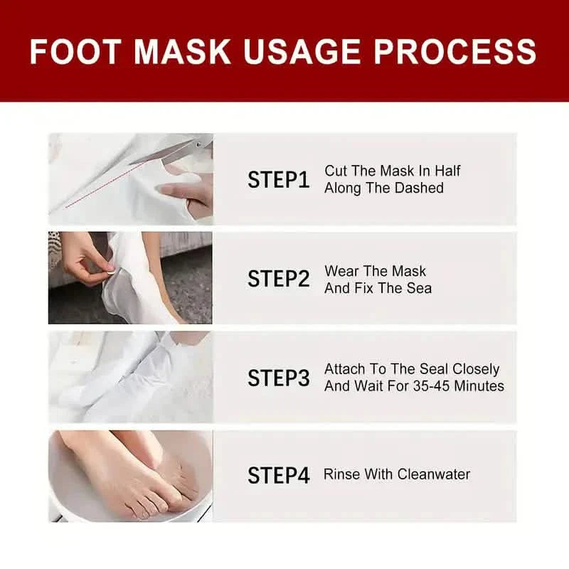 5-Pack: JAYSUING AHA 30% BHA 2% Peeling Solution Foot Mask