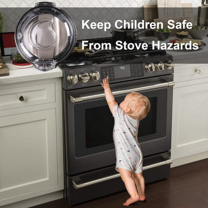 5-Pack: Kitchen Gas Electric Stove Knob Safety Covers