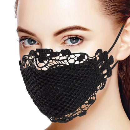 5-Pack: Lace Mouth Mask