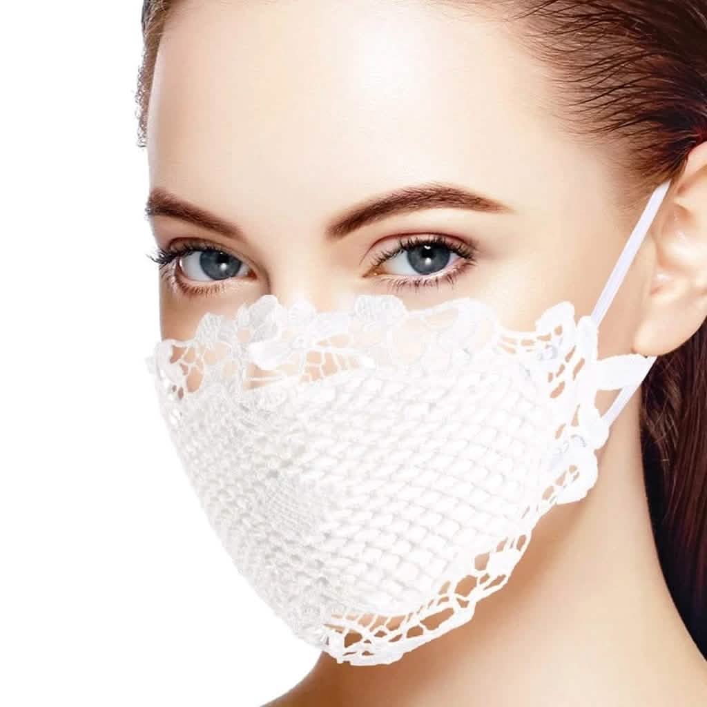 5-Pack: Lace Mouth Mask