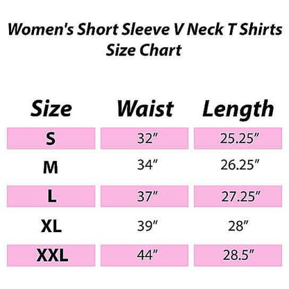 5-Pack: Ladies Ultra Soft Cotton Blend Basic V-Neck Short Sleeve Shirts