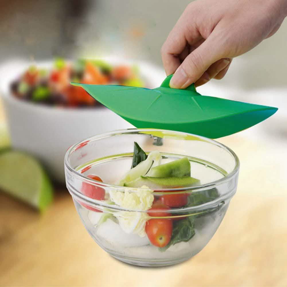 5-Pack: Silicone Food Lids Set
