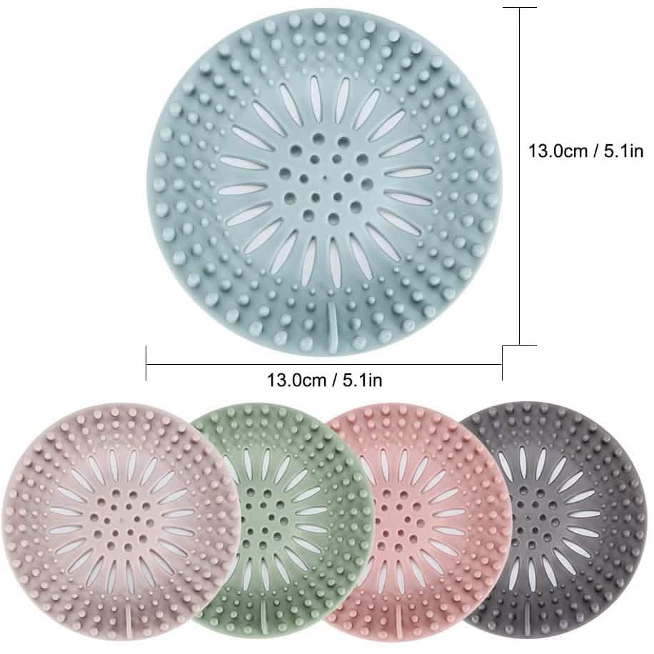 5-Pack: Silicone Hair Stopper