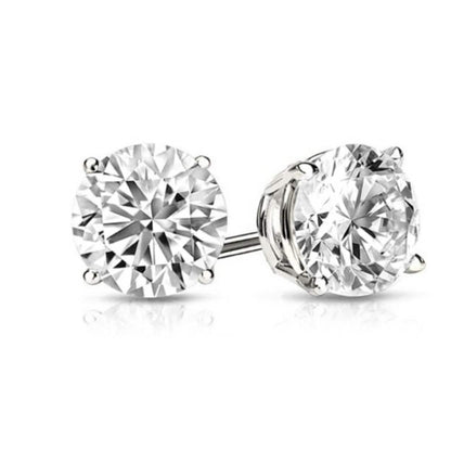 5-Pack: Swarovski Crystal Sterling Silver Stud Earrings For Women