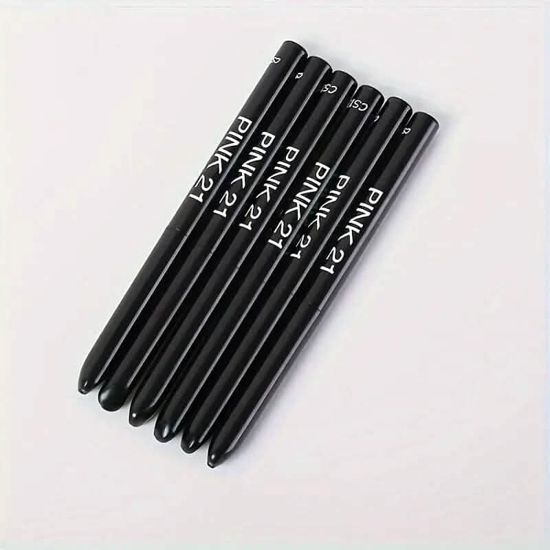 5-Pack: Waterproof and Sweat-Proof Black Eyeliner Pencil