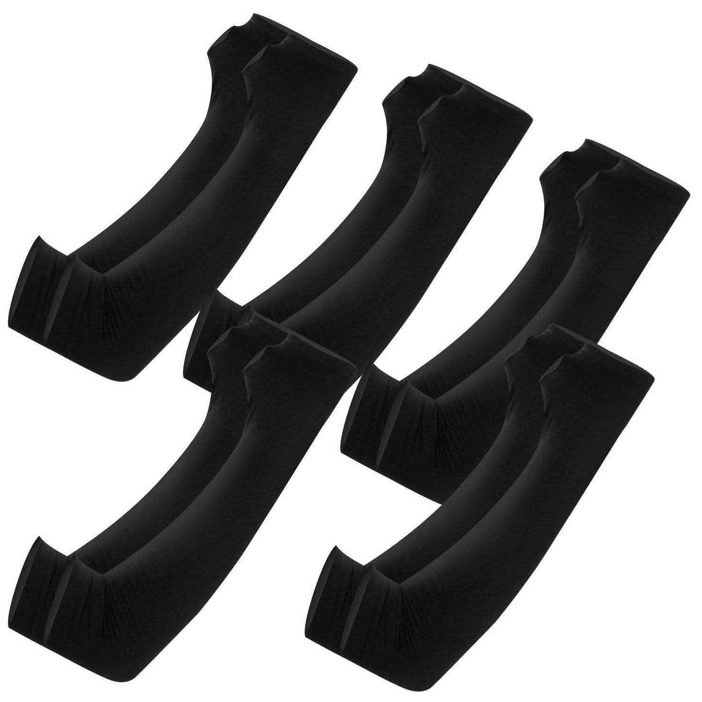 5-Pairs: Cooling Arm Sleeve Anti-UV Sun Protection