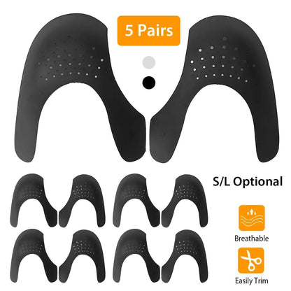 5-Pairs: Shoes Crease Protectors