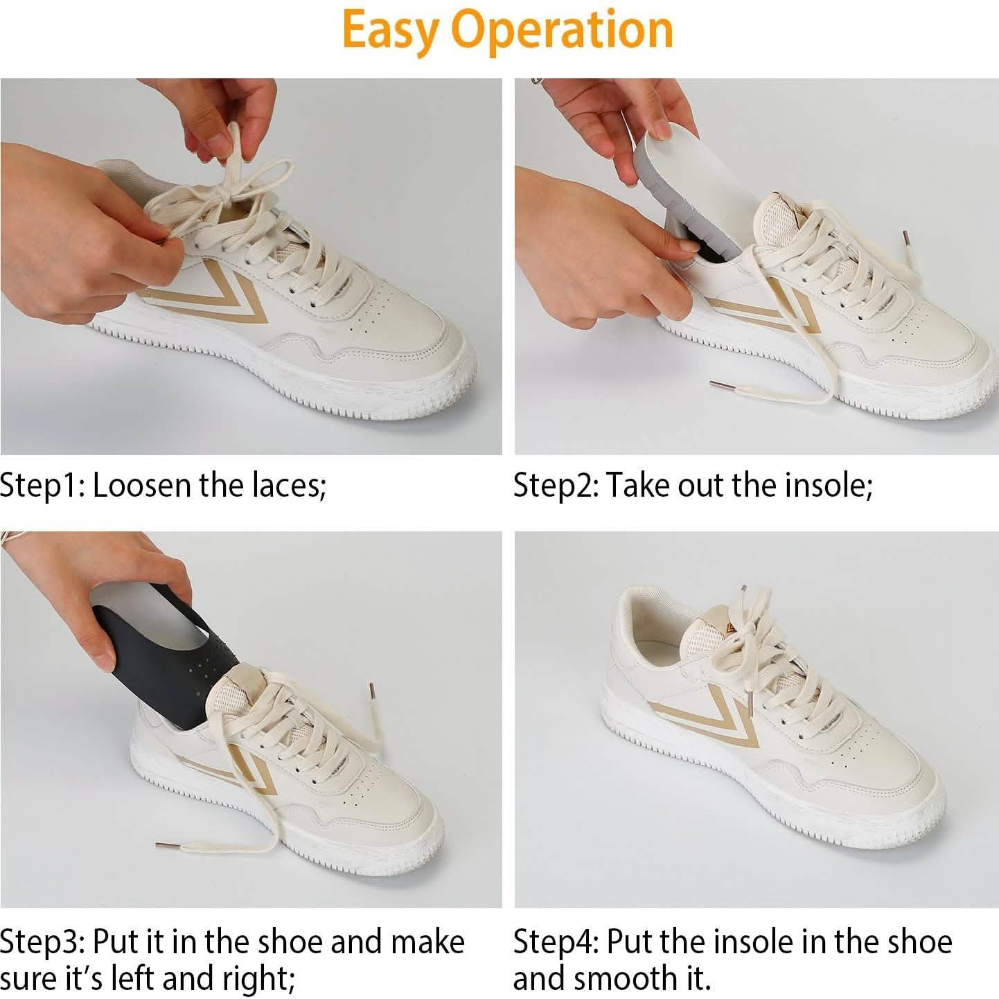 5-Pairs: Shoes Crease Protectors