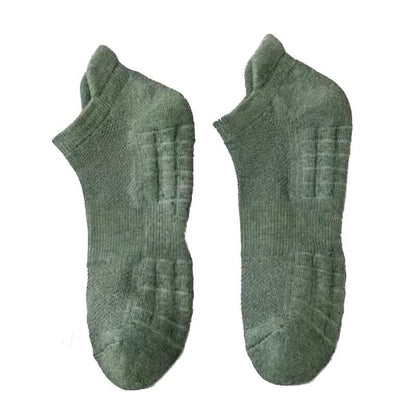 5-Pairs: Unisex Breathable Sports Ankle Socks
