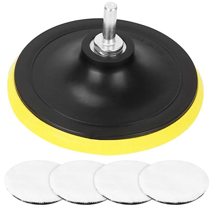 5-Piece: 6" Buffing Polishing Pads