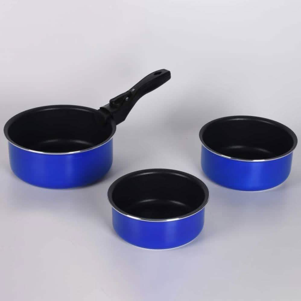 5-Piece: Chef's Star Nonstick Cooking Pot Set