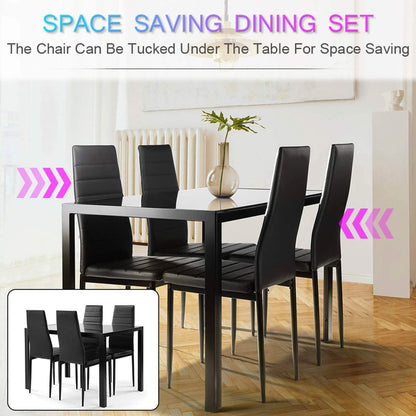 5-Piece: Dining Table Set