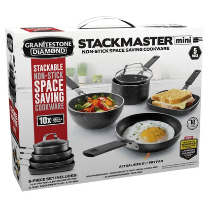 5-Piece Set: Gotham Steel 2833 Mini Stackmaster