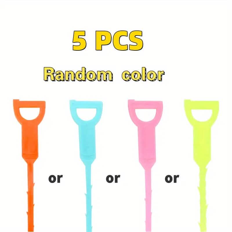 5-Pieces: Drain Clog Remover Tool