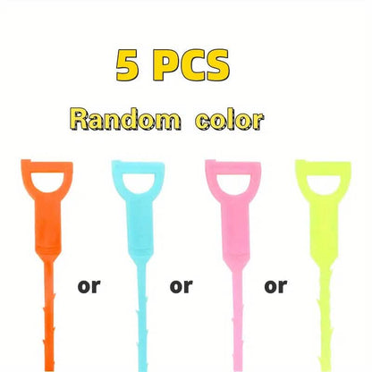 5-Pieces: Drain Clog Remover Tool
