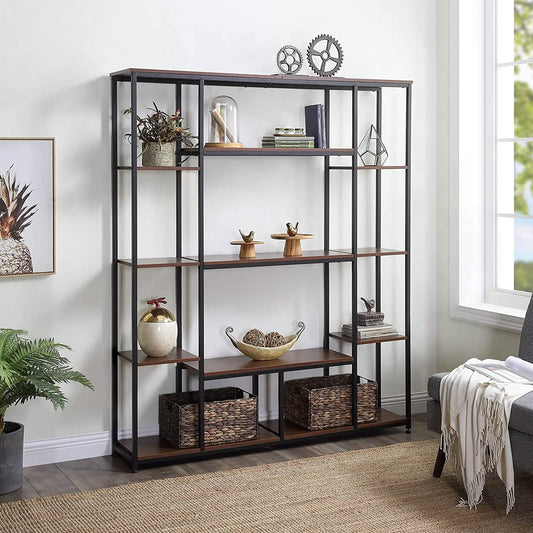 5-Tier Bookcase Bedroom Tall Bookshelf