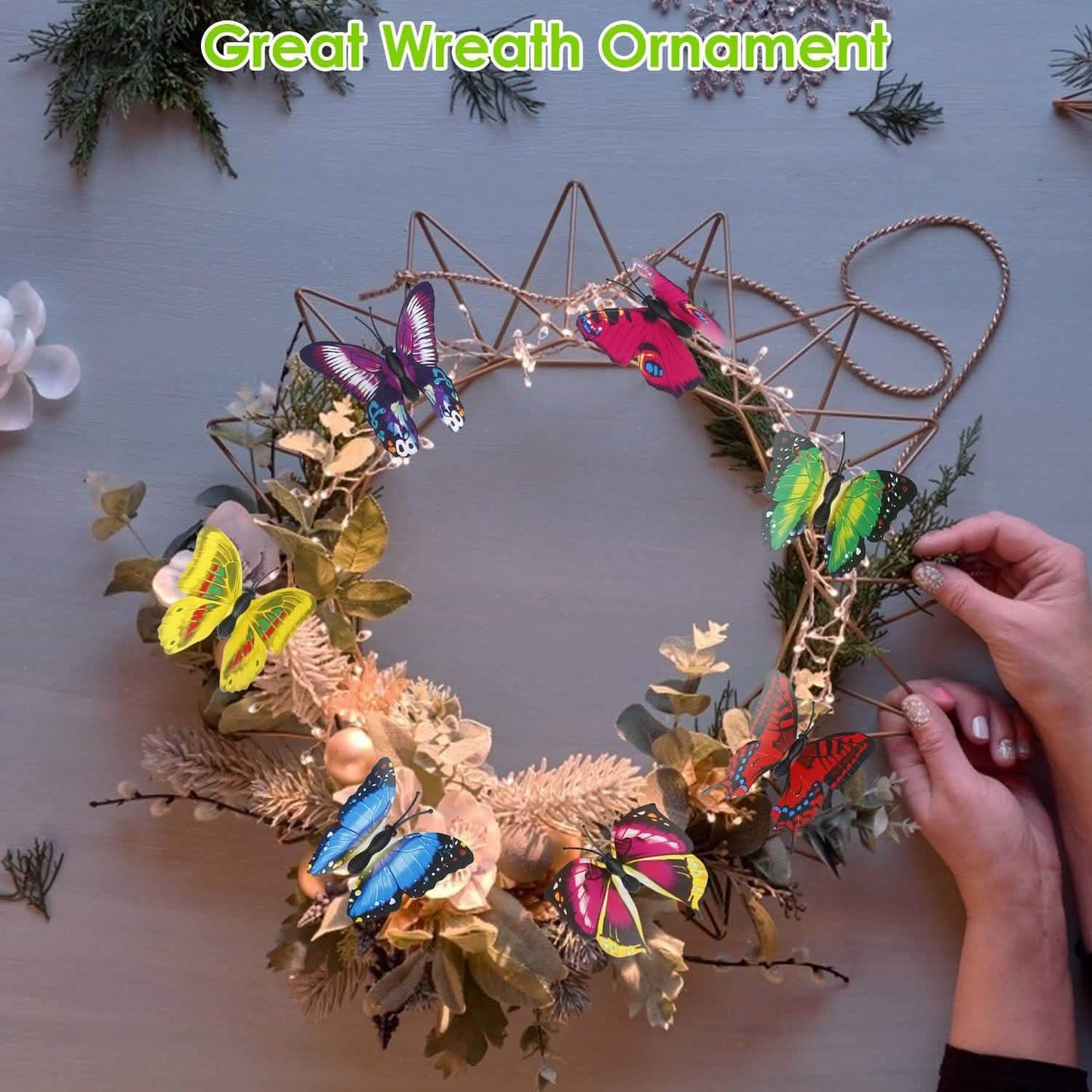 50-Piece: Butterfly Stake Ornament