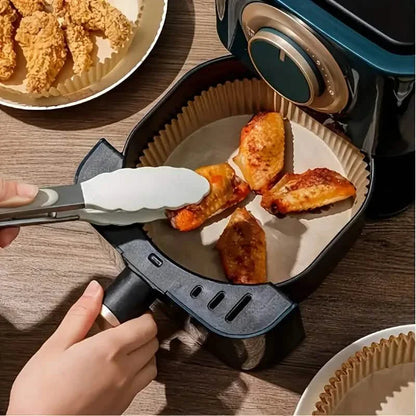 50-Pieces: Disposable Paper Liners For Air Fryer Suitable For 2 - 8 Quarts