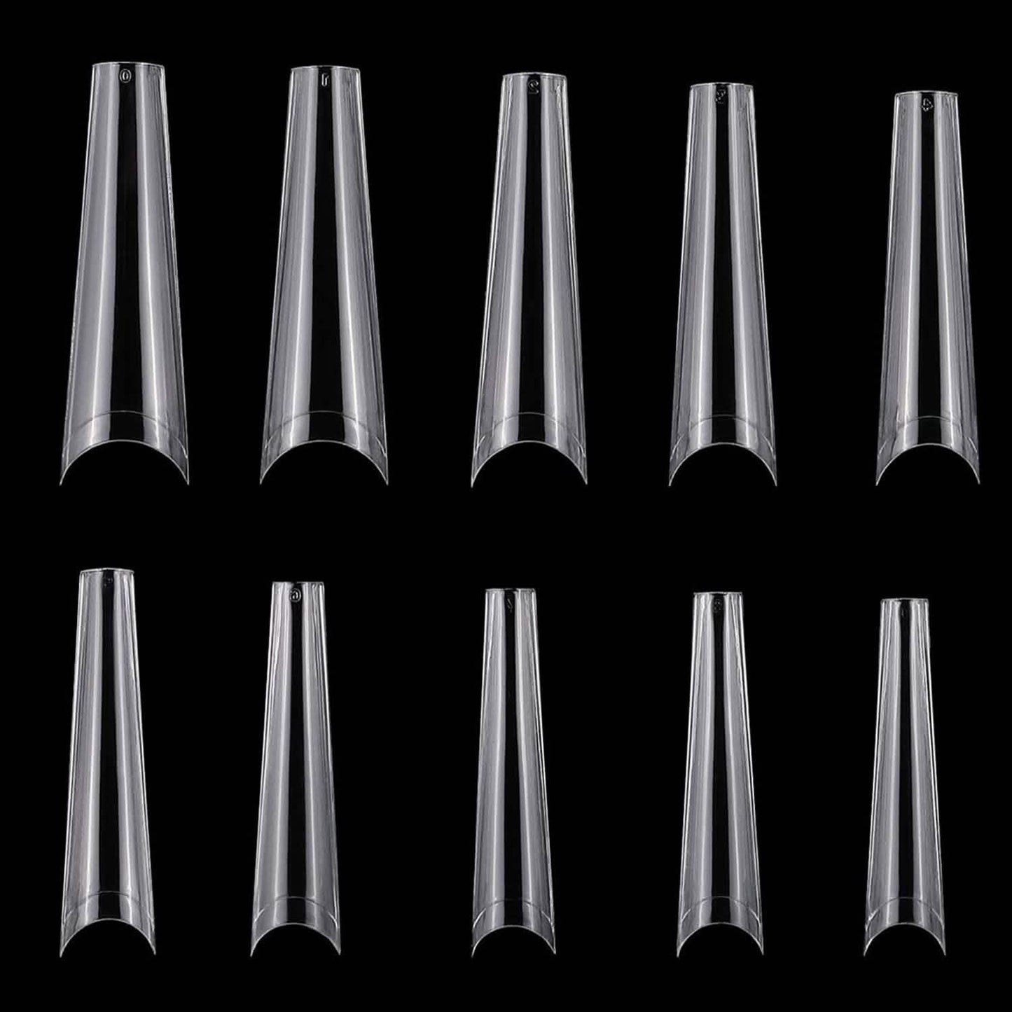 500-Piece: Long False Finger Nails