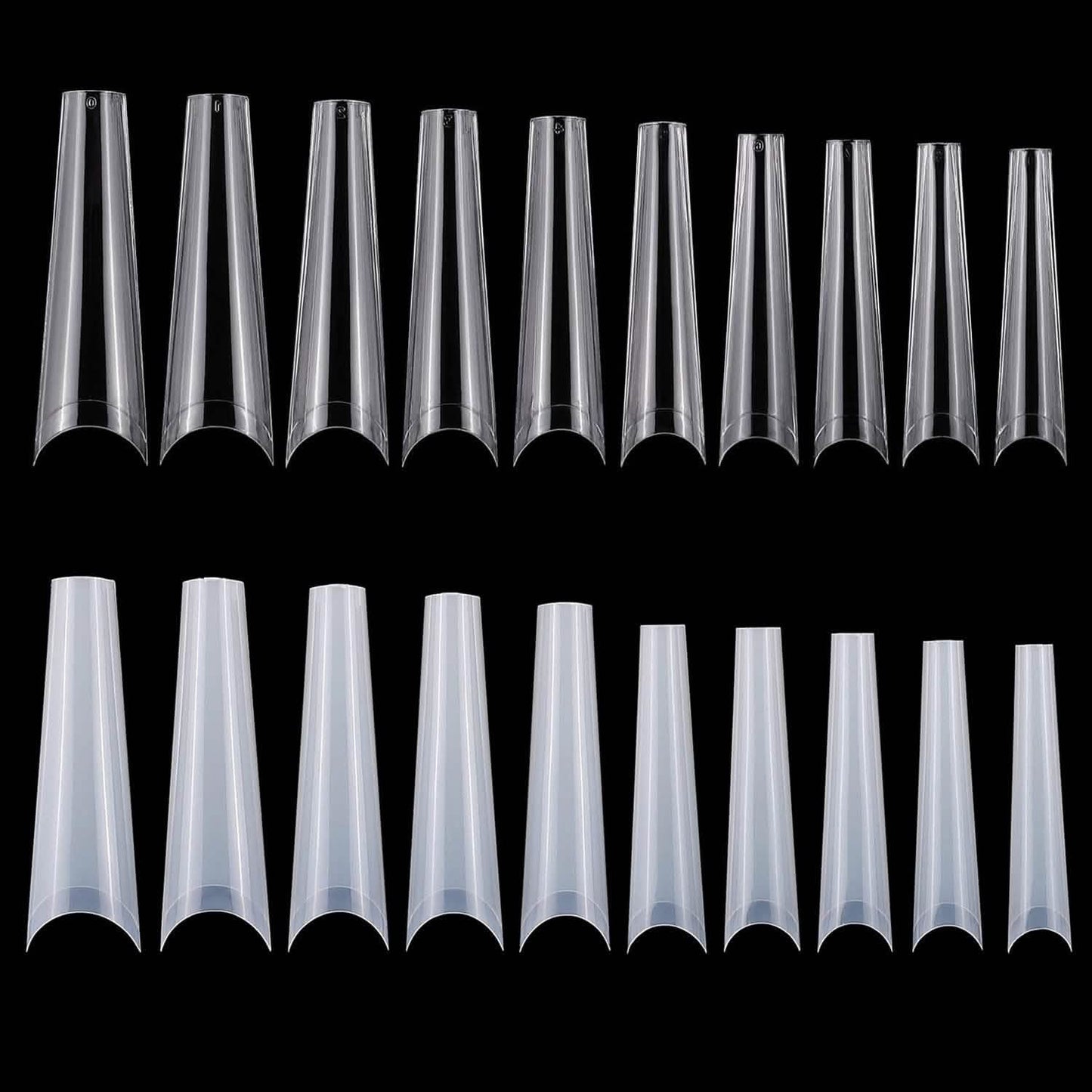 500-Piece: Long False Finger Nails