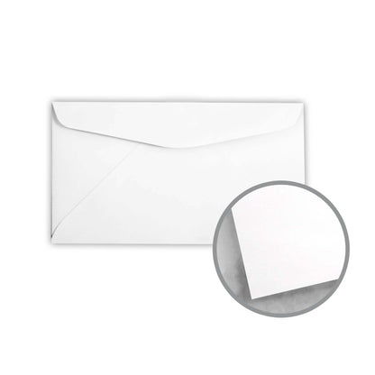 500 Pieces: Printmaster White Envelopes - No. 6 3/4 Regular