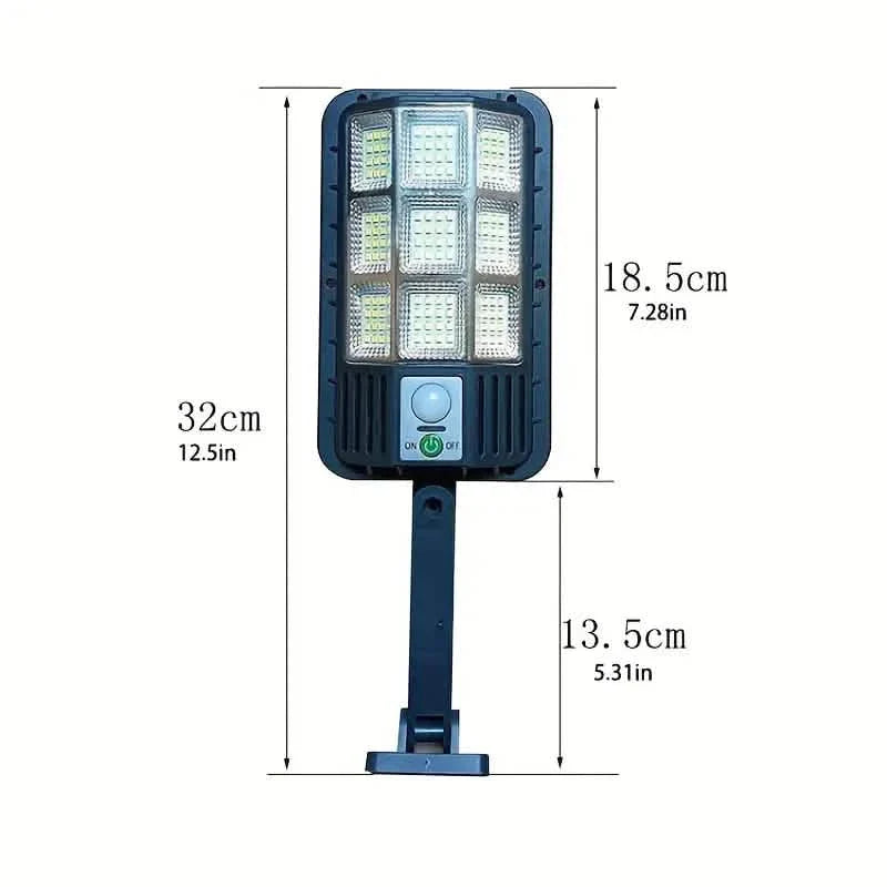 5000LM Solar Flood Light Dusk To Dawn, Solar Powered Outdoor Lights With Security Motion Sensor