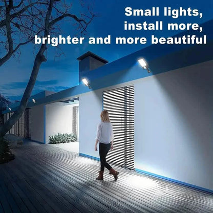 5000LM Solar Flood Light Dusk To Dawn, Solar Powered Outdoor Lights With Security Motion Sensor