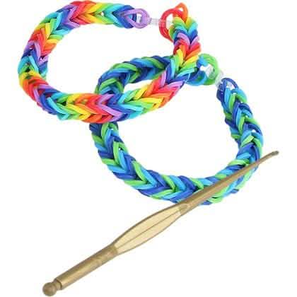 5009-Piece Set: Loom Bandz Plus Board Sticks and Connectors