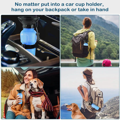 500ml Pet Water Bottle Portable Water Cup