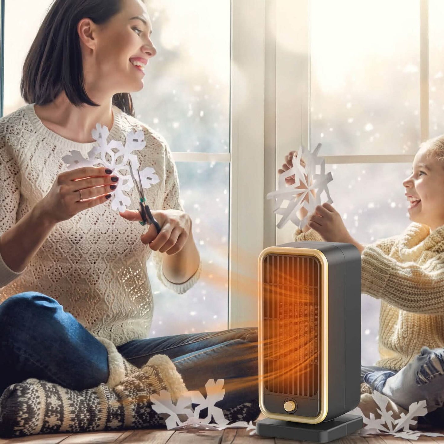 500W Portable Electric Heater