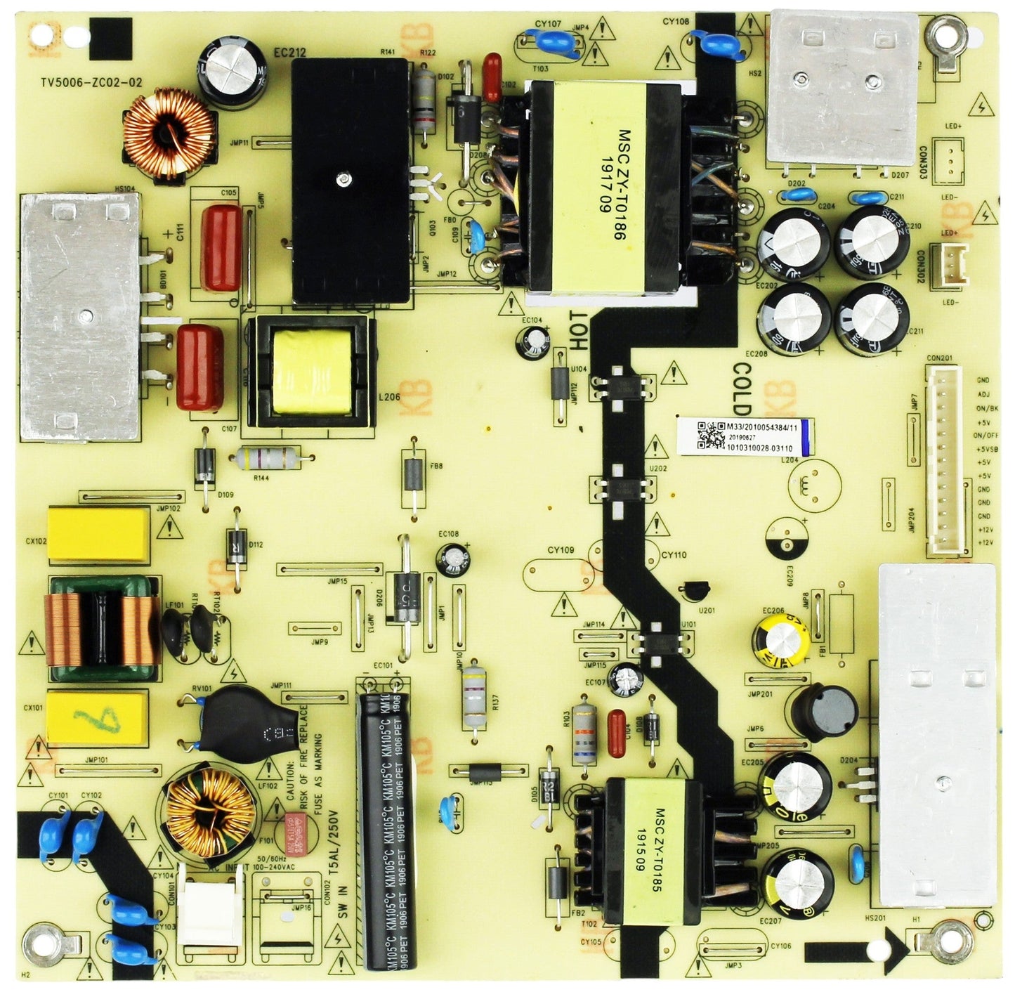 Westinghouse Hisense 514C5006M33 Power Supply Board 50RC6