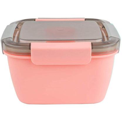 51oz Salad Bowl with Removable 3-Compartment Bento-Style Tray