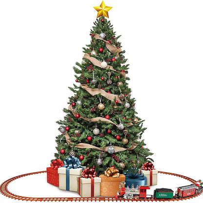52-Piece Set: Santa's Choo Choo Electric Train with Working Light and Sound