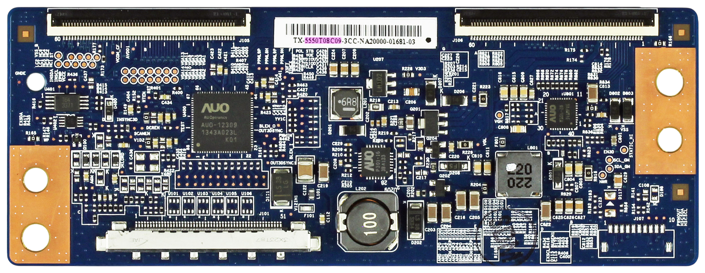 Sanyo 55.50T08.C09 (50T10-C02 / T500HVD02.0) T-Con Board for DP50E84 / P50E84-00