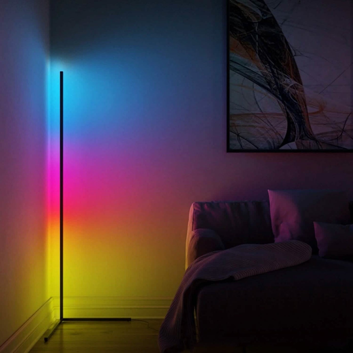 56" Floor LED Light Standing Lamp