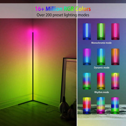 56" Floor LED Light Standing Lamp