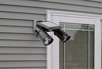 Solar Motion Sensor Twin Floodlight