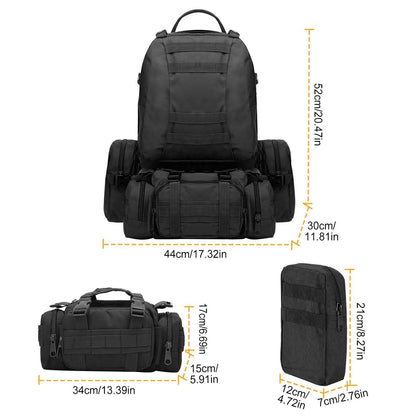 56L Military Tactical Backpack