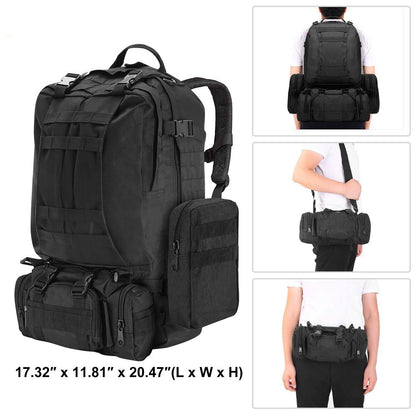 56L Military Tactical Backpack
