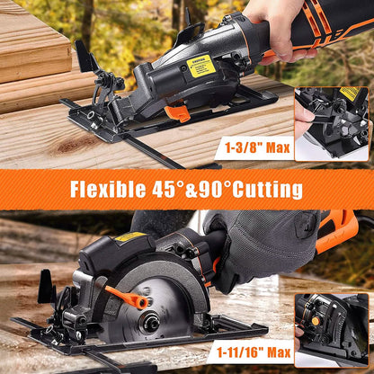 5.8A 3500RPM Mini Circular Saw
